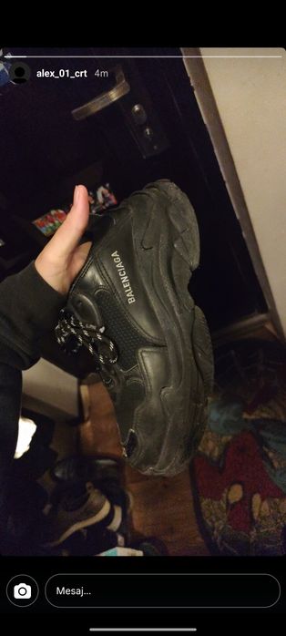 Balencia tripple s originale garantez mărime 42