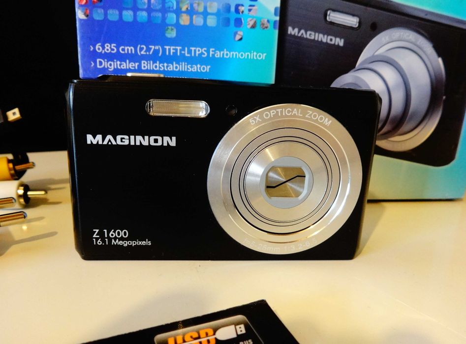 Чисто нов немски фотоапарат Maginon 16,1 Megapixel.