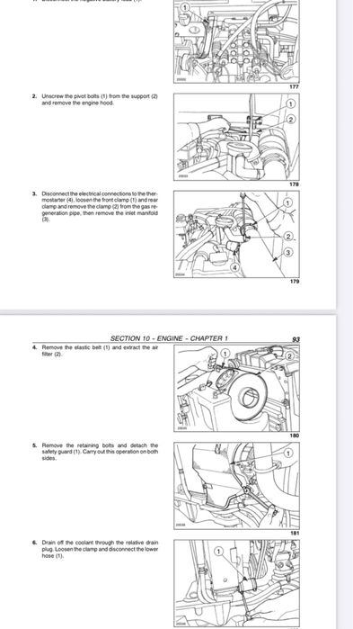 Vand manual reparatii service sau catalog de piese tractoare, etc