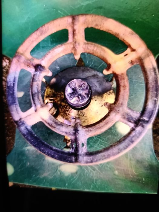 Aragaz vintage din bronz