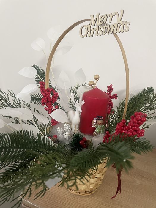 Aranjamente pentru masa de Craciun 80 lei