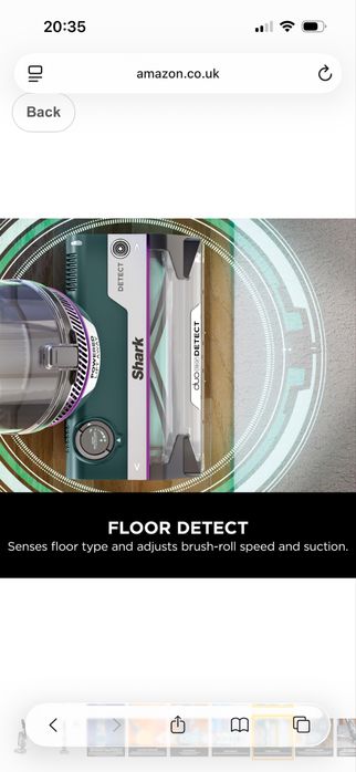 Aspirator vertical Shark PowerDetect