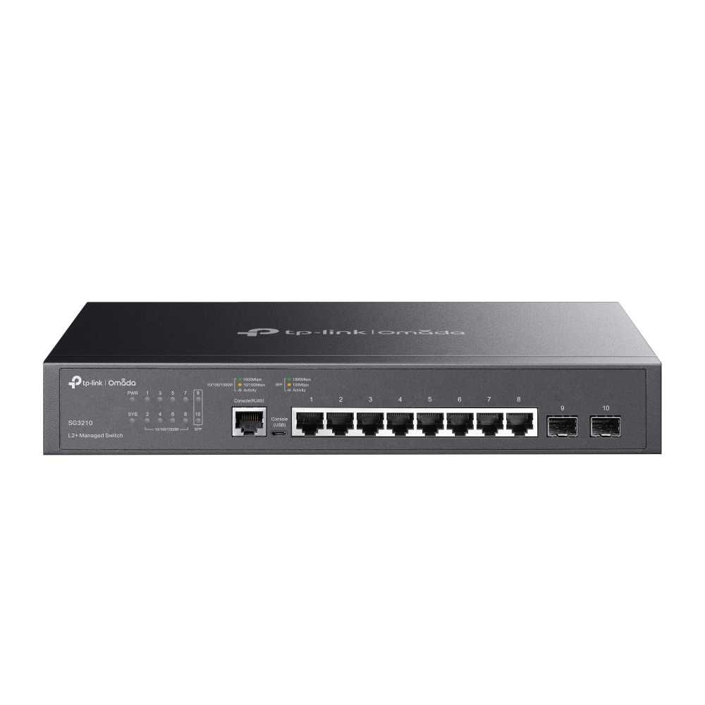 TP-Link SG3210/TL-SG3210XHP-M2 Управляемый Коммутатор (POE switch)