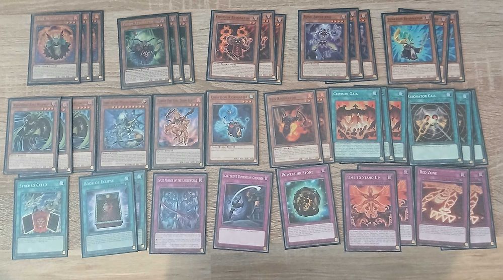 Yu-gi-oh Red dragon archfiend deck - Пълен/Оптимизиран (с sleeves)