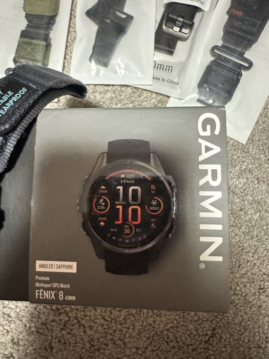 Garmin Fenix 8 Sapphire 43 mm
