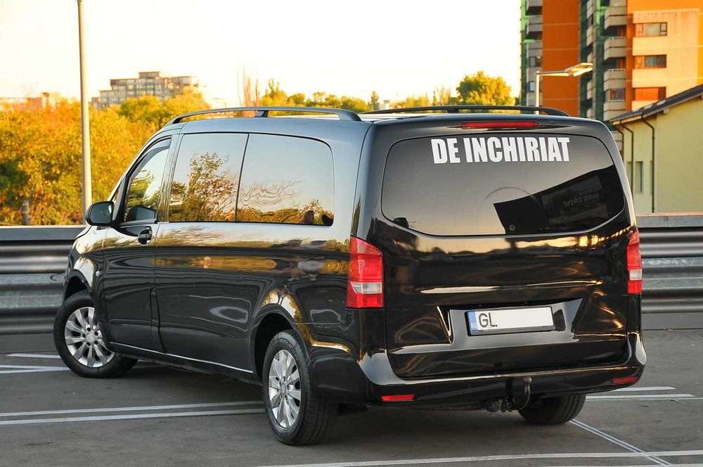 Inchirieri autoturisme 8+1 cu sofer sau fara sofer.