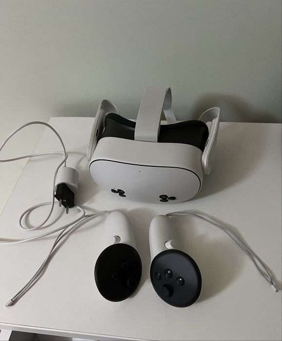 Ochelari VR META Quest 3S, 128GB, Alb