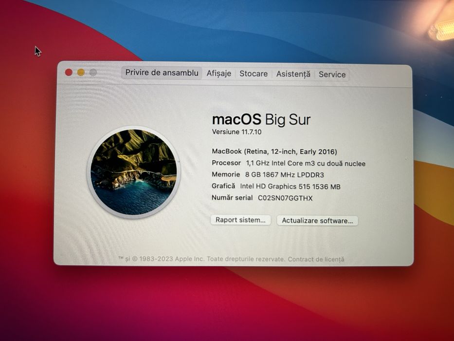 Macbook 2017 air in stare impecabila