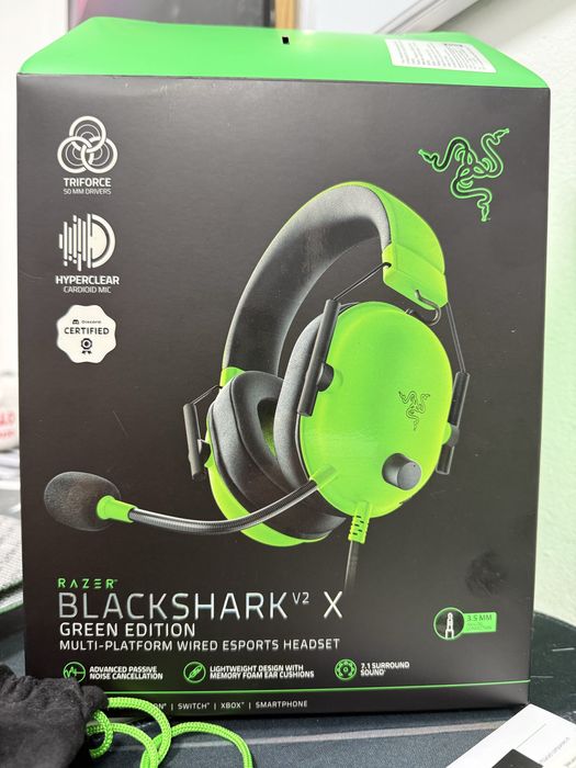 Наушники Razer Blackshark v2 X Multi-Platform