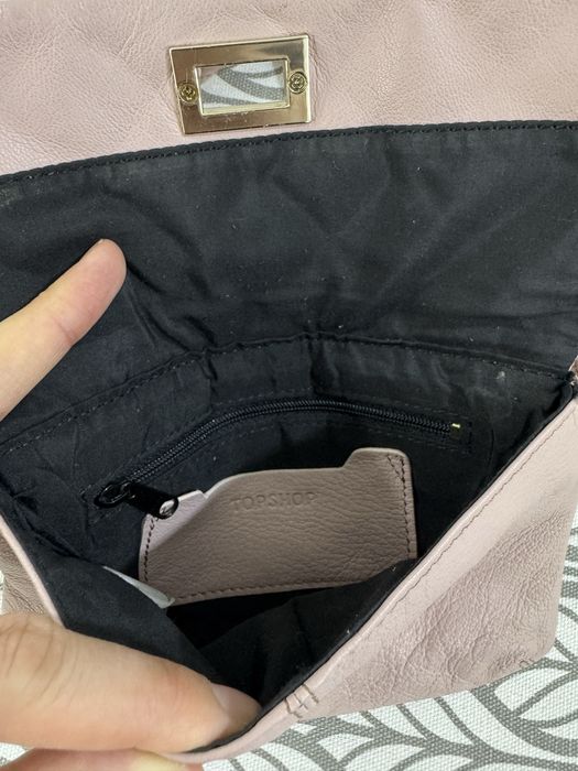 Сумка topshop кожа