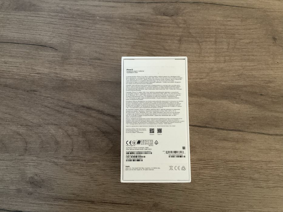 IPhone 13 128GB чист iCloud