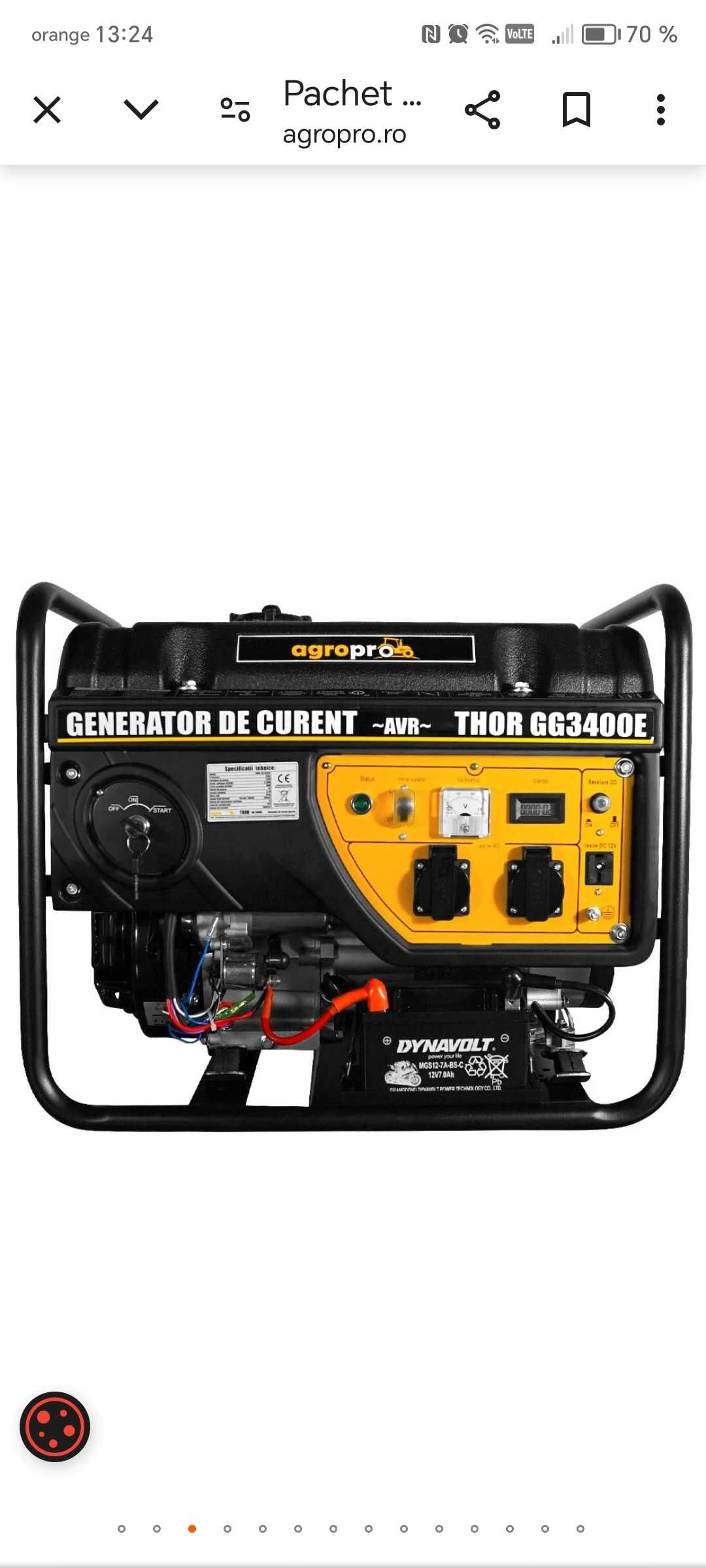 Generator curent