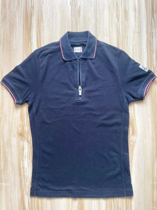Tricou Moncler original, pentru barbati, marimea S,  bleumarin