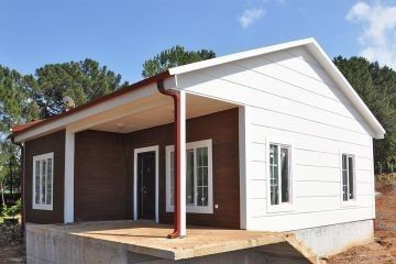 Vand case modulare pe structura metalica