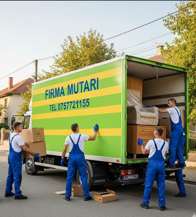 Transport mobila, mutări mobila, mutări obiecte grele, mutări sedii