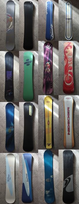 Сноуборды привозные б/у в отличном состоянии!
