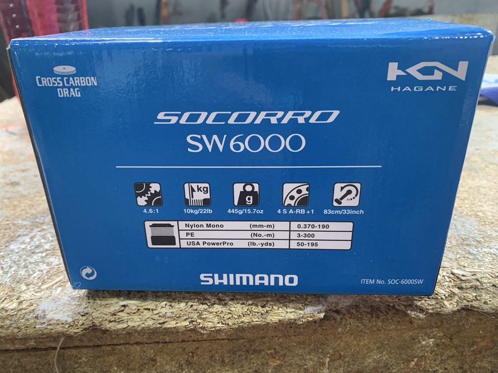 Shimano socorro. 6000