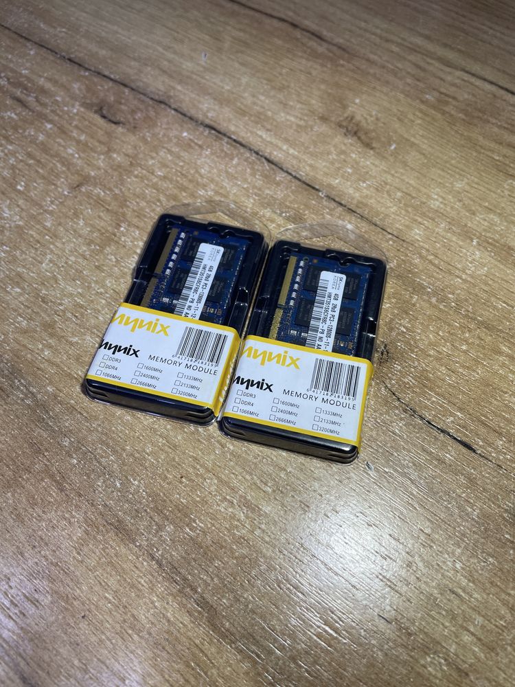 Оперативная память 4гб х2 DDR3