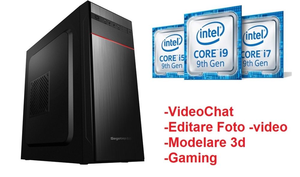 PC - i9 9900k, 16 gb, ssd m.2 de 500, rtx 2060 de 6 gb ddr6