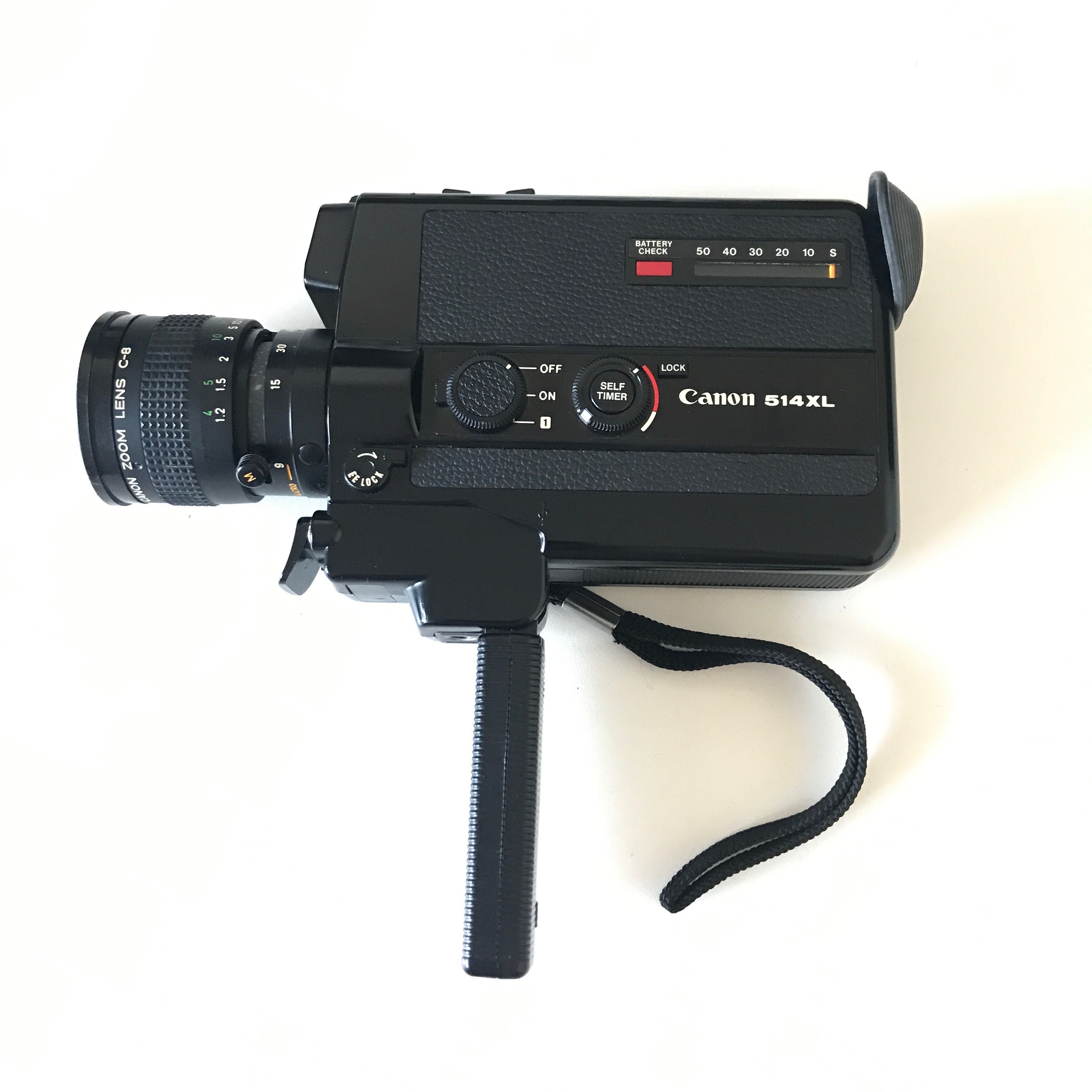 Canon 514XL Super 8 Cinema Camera - TESTAT - Ca NOU