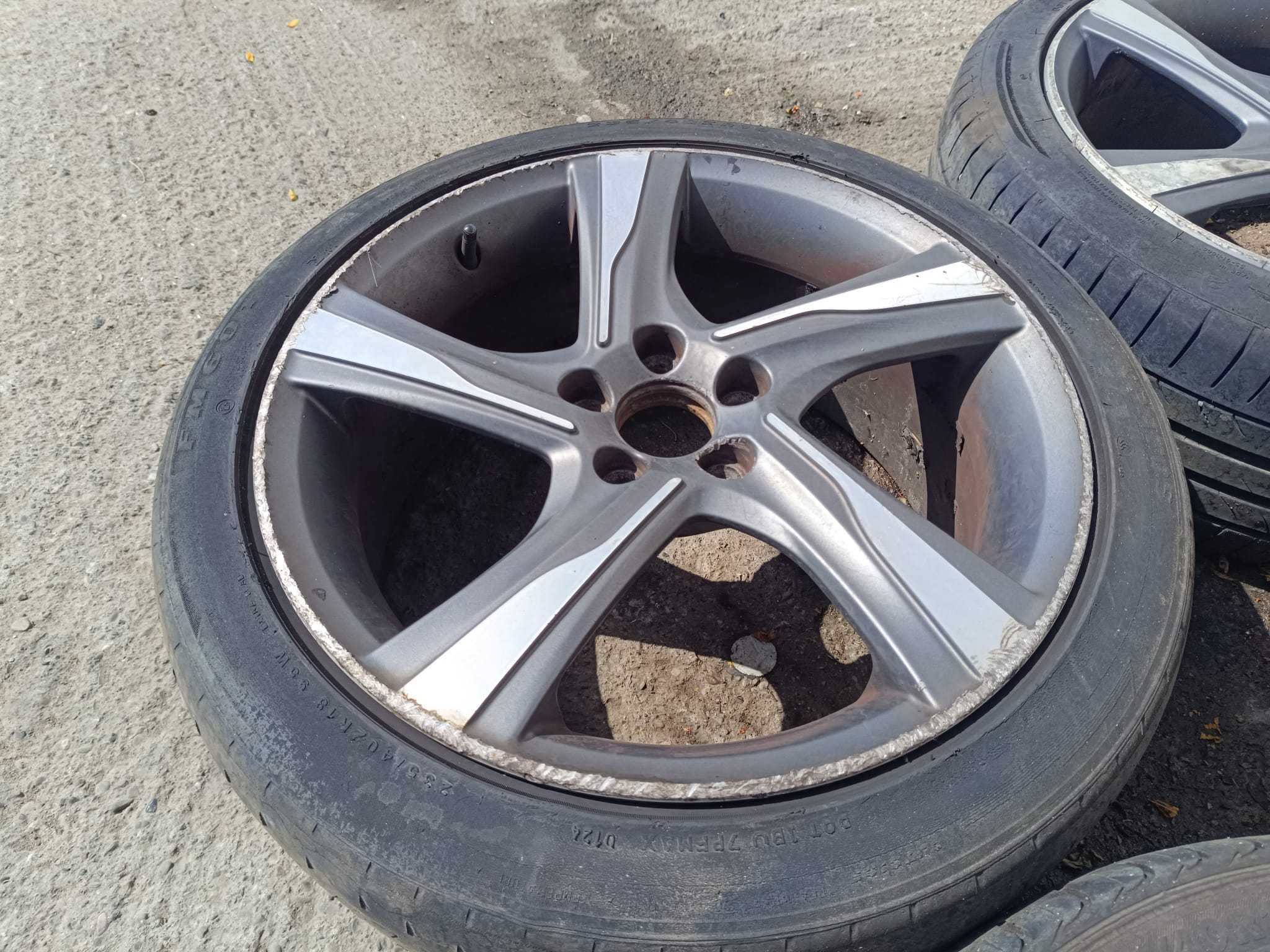 Jante IXION OEM VOLVO 5X108 cu anvelope cadou 235 40 R18
