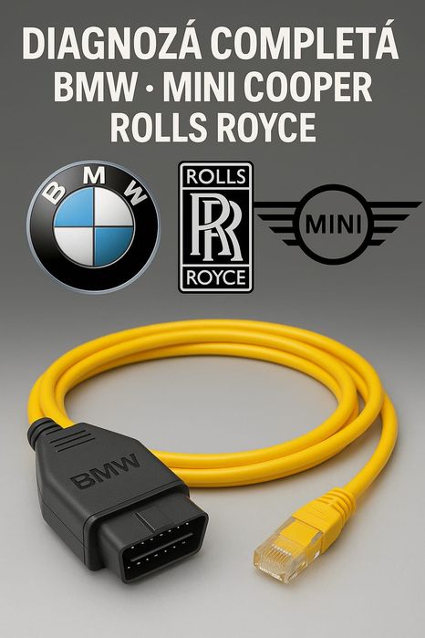 Cablu Bmw pentru diagnoza Esys ista codare și Activare Regenerare DPF