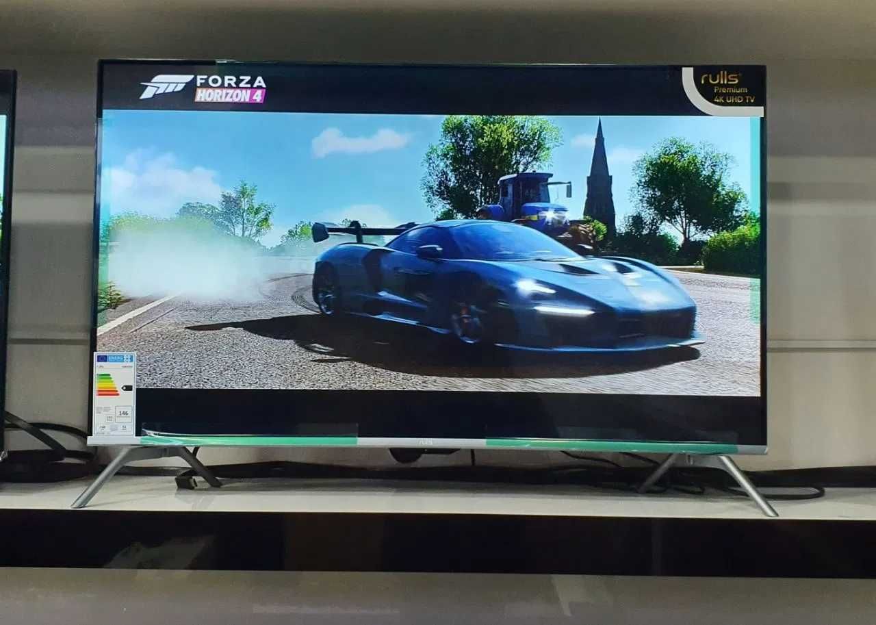 Телевизор Rulls 43" smart 4K UHD Adroid 11 +онлайн тв