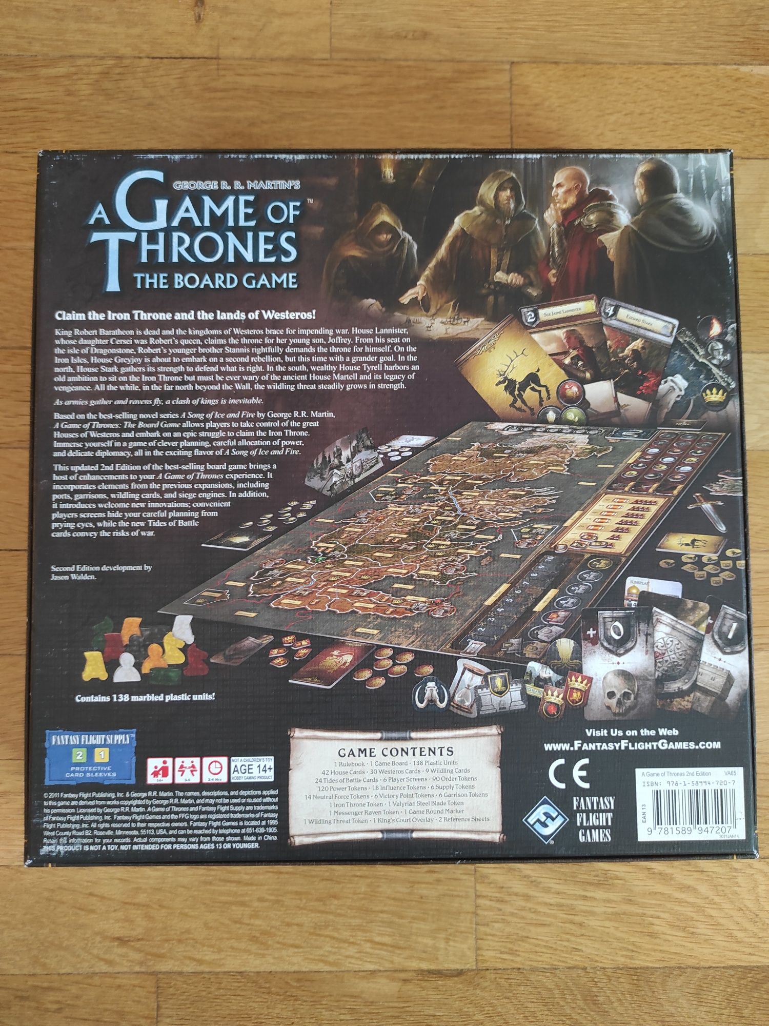 A Game of Thrones, The board game