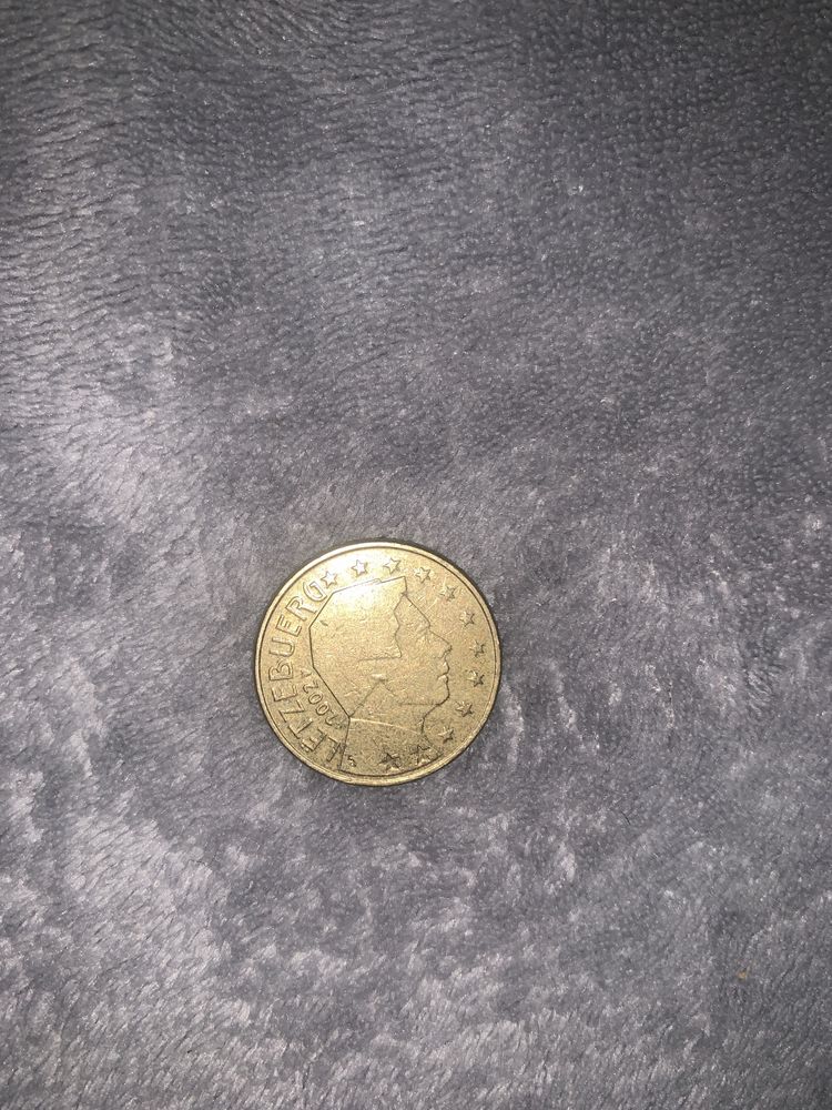 Moneda 50 cent letzebeure din anul 2002