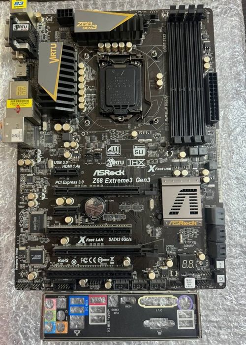 Продается  Z77 /BIOSTAR/ I7 3770/DDR3 8GB/SSD 120GB/