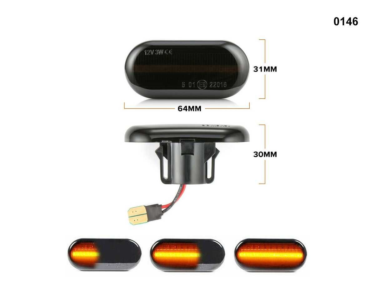 lampi Led semnalizatoare dinamice segventiale NissanOpel Renault Dacia