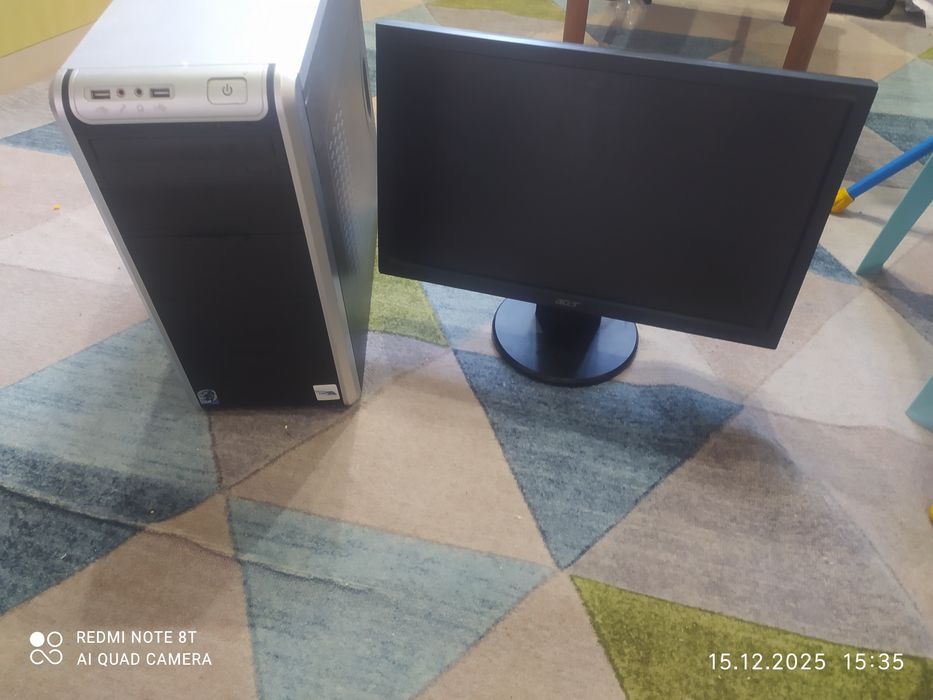 Игравой системный блок core i3/GTX 750 ti  c монитором