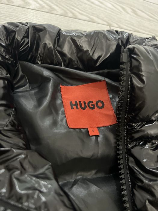 Geaca lucioasa groasa Hugo