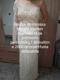 Rochie de mireasa mai multe poze in privat