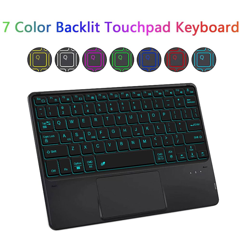 Кейс с безжична тъчпад Bluetooth клавиатура за Redmi Pad Pro 12.1”2024