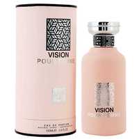 Оригинален Арабски парфюм Vision Pour Femme Eau De Parfum 100ml Spray.