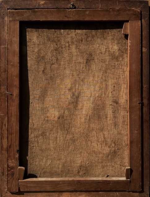 "Femeie in padure" Superb tablou semnat ulei pastos/panza, 70x50cm+ram