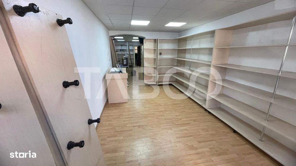 Spatiu comercial de vanzare–central trafic pietonal vitrina