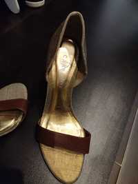 Обувки от Бразилия 38ном. и с камъни тип Сваровски.