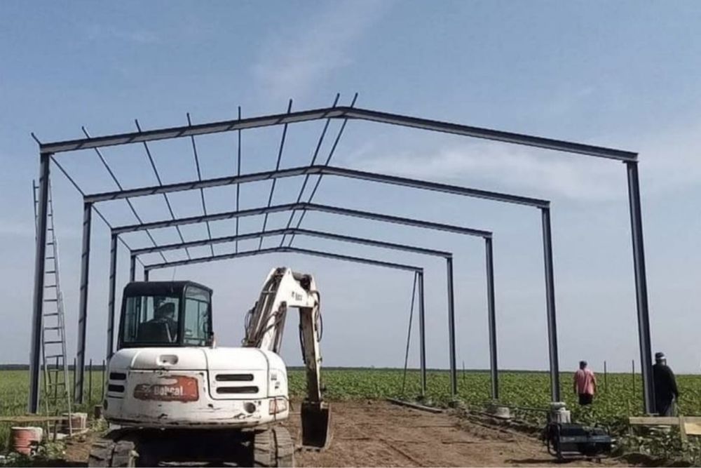 Hala metalica  12 x 35 x 5h