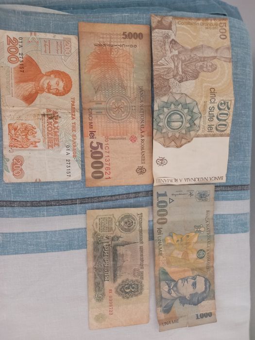 Bancnote vechi pentru colectie
