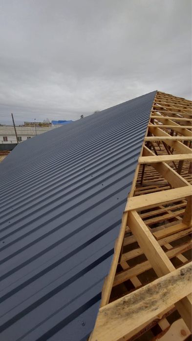 Профнастил Профлист Профилированный лист оценкованный крашый 0.45