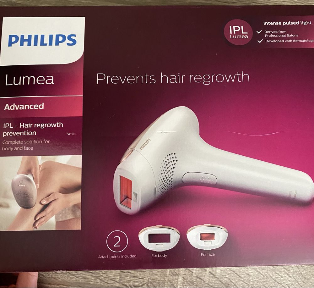 фотоепилатор IPL Philips Lumea Advanced SC1997/00, 250 000 импулса
