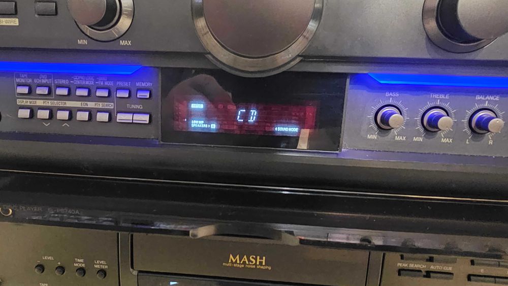 Amplituner Technics SA-AX7 cap de serie, telecomanda, cu test video!