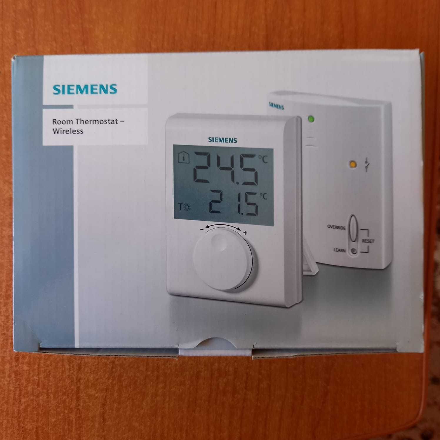 Termostat de ambient wireless Siemens sigilat, garantie 2 ani