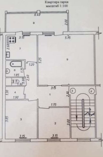 Продается 4 комнатная квартира.Мирзо Улугбекский район.Массив Карасу-1