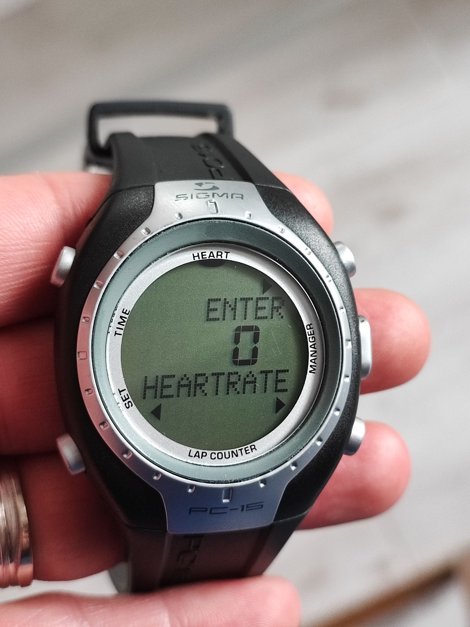 Ceas sport Sigma PC-15 Heartrate Monitor Impecabil