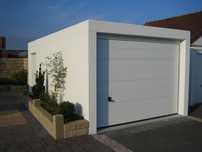 Garaj pe structura metalica 3.50 x 7.50m