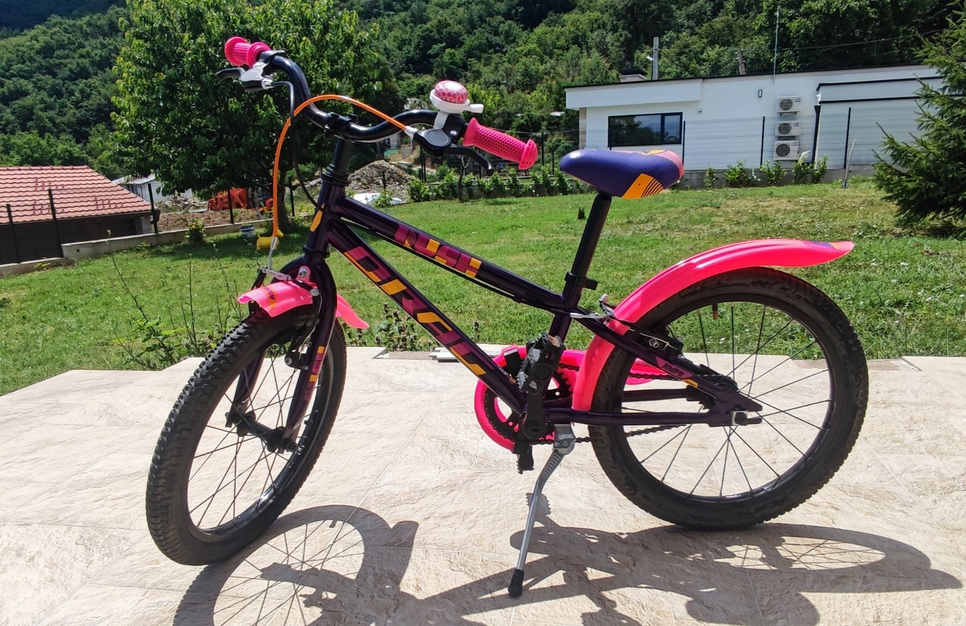 Детски велосипед DRAG RUSH 18", за момиче