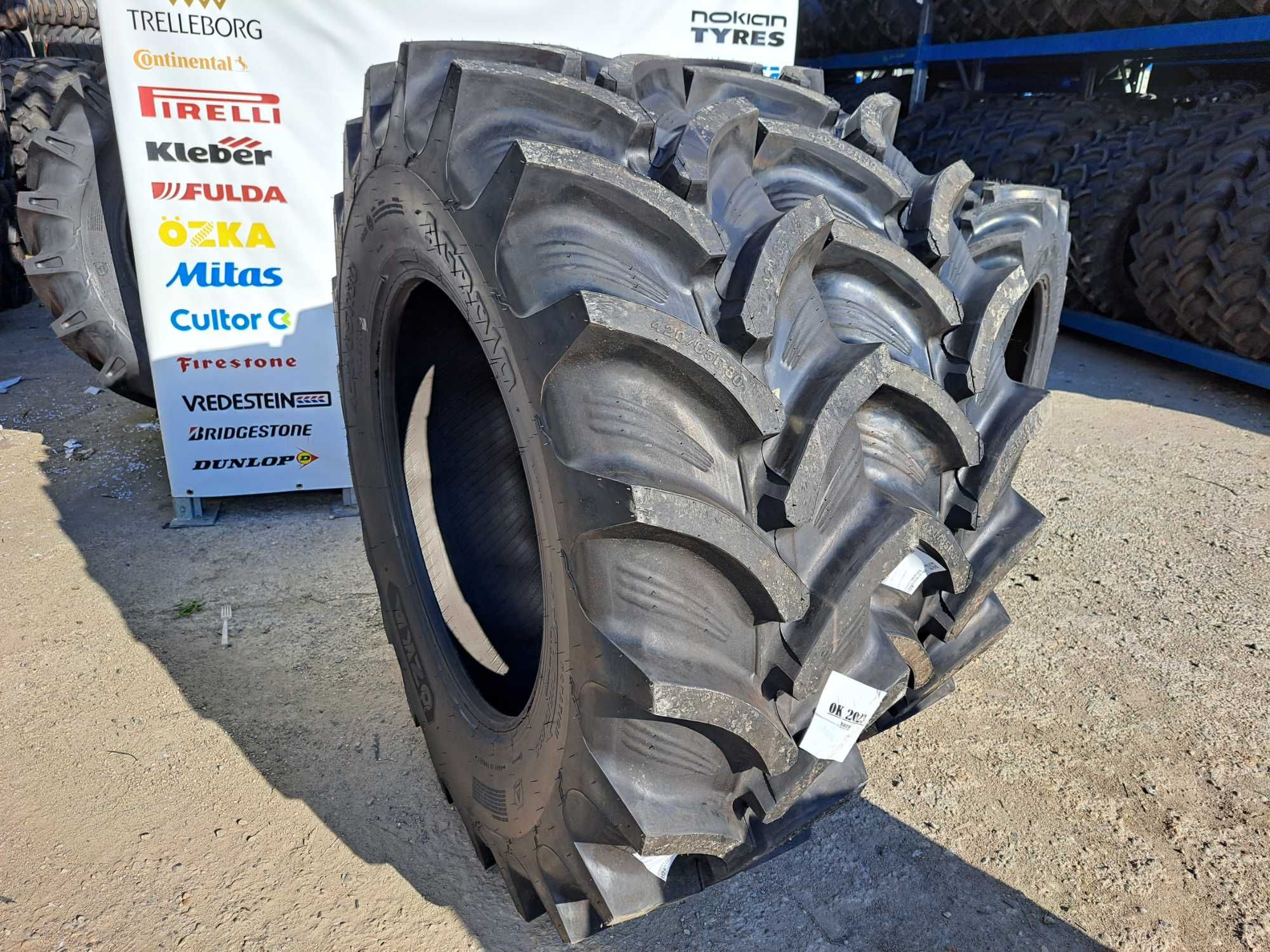 420/85R30 OZKA cauciucuri radiale TRACTOR SAME 16.9R30 anvelope noi